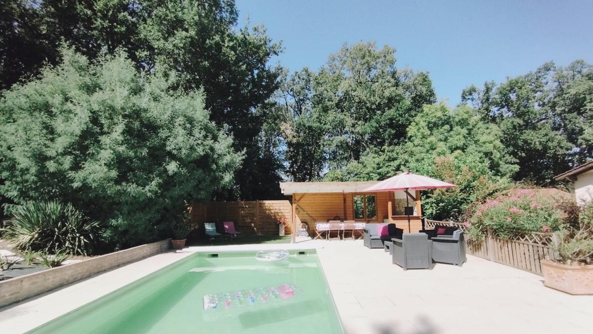 Gite Vacances Bosc D'Esquirol 4 Pers Escorneboeuf ภายนอก รูปภาพ